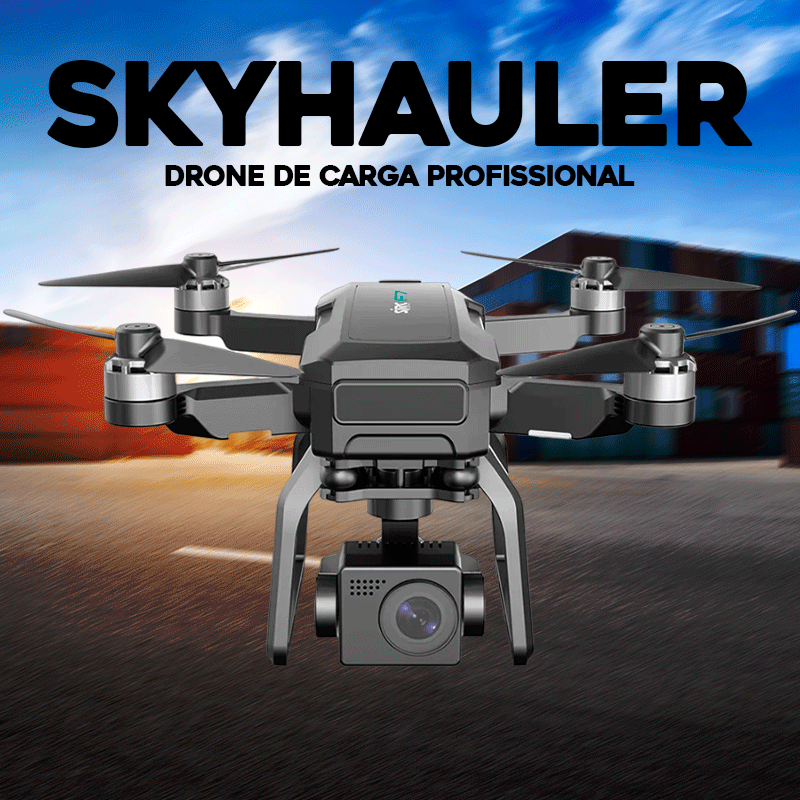 Drone Profissional com suporte de 5Kg Câmera 4K Wifi e Gps | SkyHauler