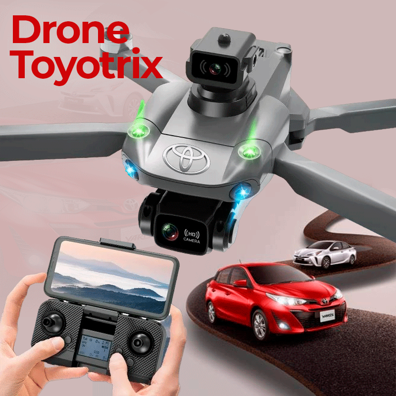 Drone Toyotrix PRO Dual Câmera 4K e 8K Full HD, Motor Brushless, 5G WiFi, GPS