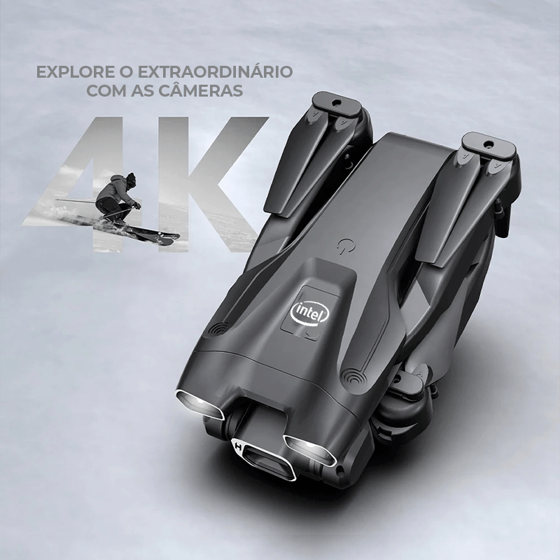 Drone IntelMix Câmera 4K Full HD, 5G, WiF, GPS