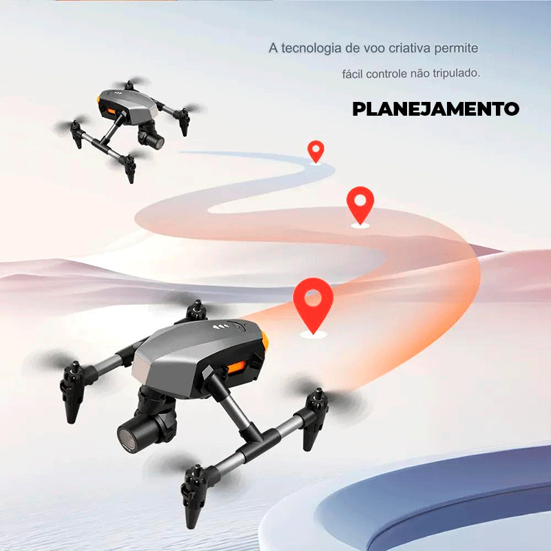 Drone Batman Dual Camera 8K, 5G WiFi, Estabilizador, 5000M, GPS, Motor Brushless