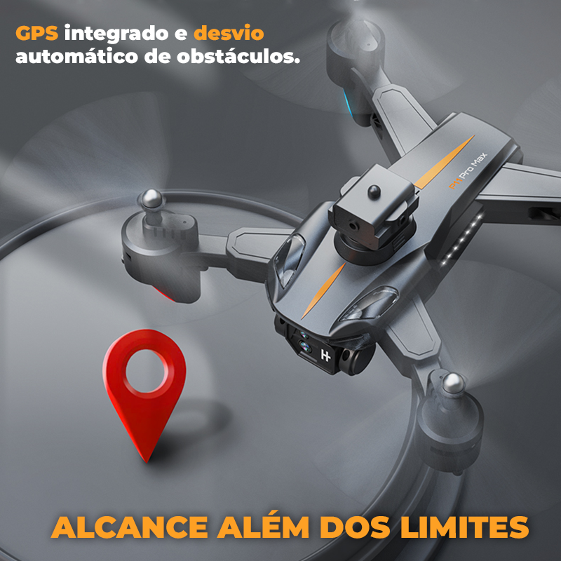 Drone Profissional com Câmera 8K Wifi GPS e Desvio de Obstáculo | DPorshe Pro
