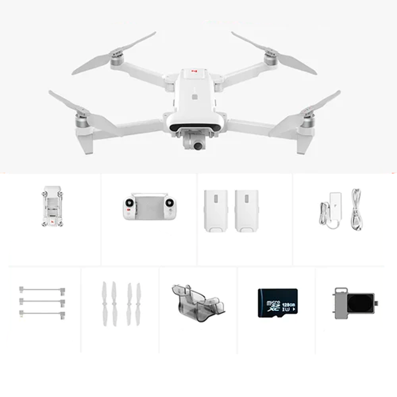 Drone FIMI Profissional Gimbal de 3 Eixos, Câmera 4K HD, GPS