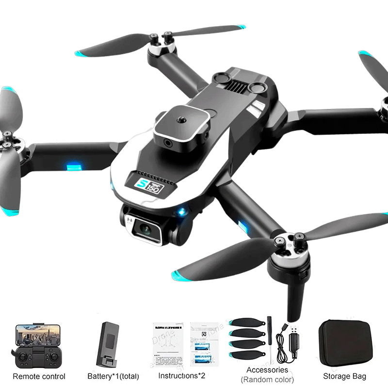 Drone Capitão América Dual Câmera 4K, 8K, 5G WiFi, Evita Obstáculo, 2000M, GPS, Motor Brushless