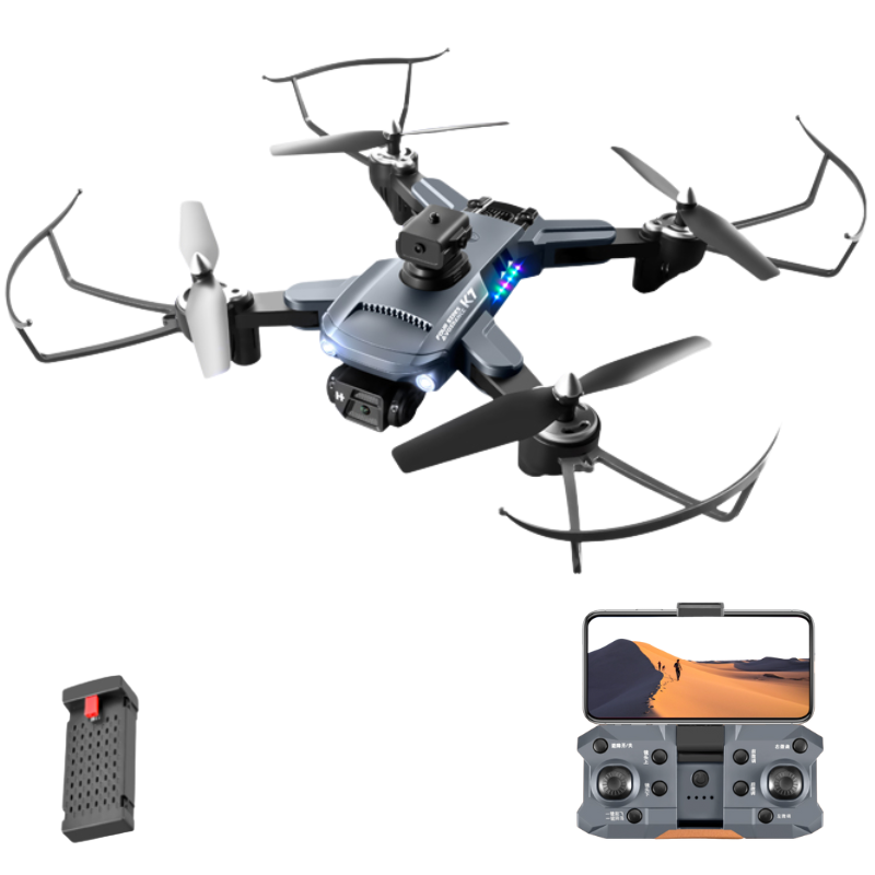Drone Profissional Zangão Suporte Para Celular Com Câmera 4K FullHD